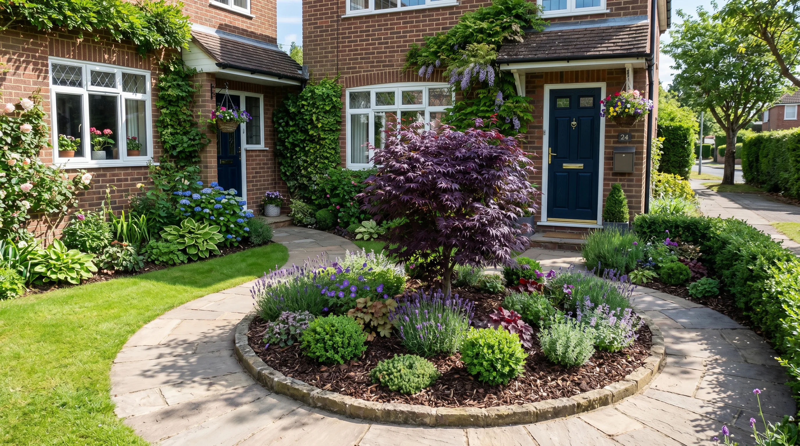 Porch Pots for Extra Color and Height